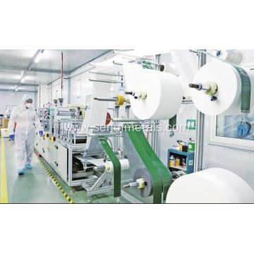 Automatic face mask machine double line